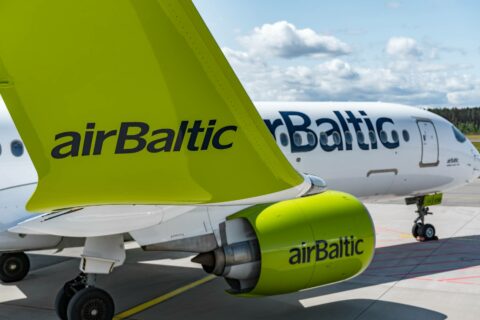 A220-300 von airBaltic.