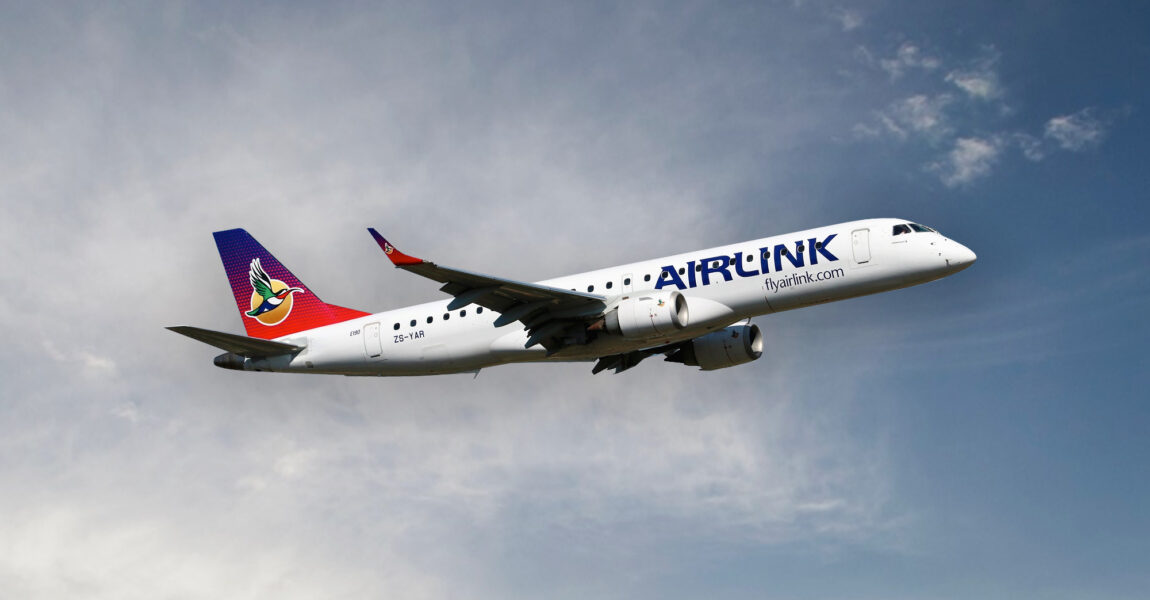 Die südafrikanische Airline Airlink wurde 1995 gegründet.