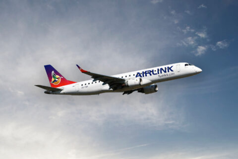 Die südafrikanische Airline Airlink wurde 1995 gegründet.