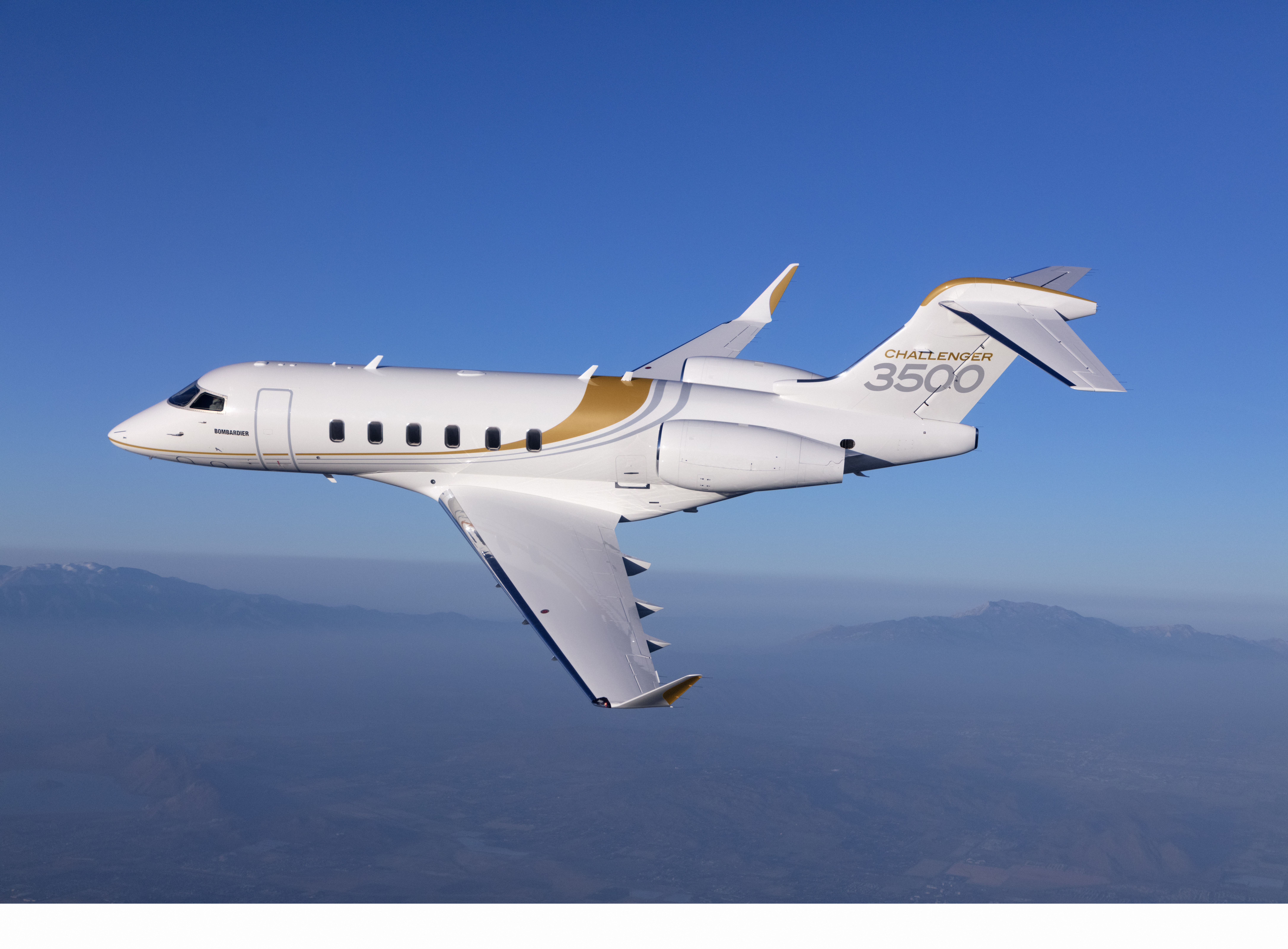 Bombardier Challenger 3500.