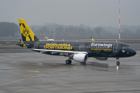 Seit 2016 ist Eurowings Partner von Borussia Dortmund.