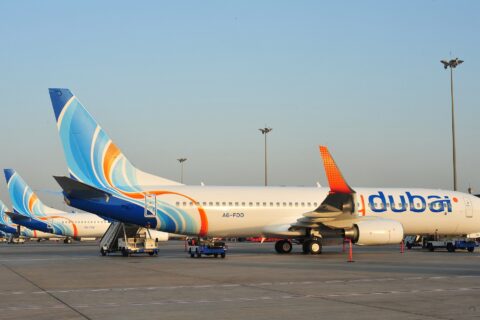Flydubai setzt auf eine Boeing-737-Flotte.