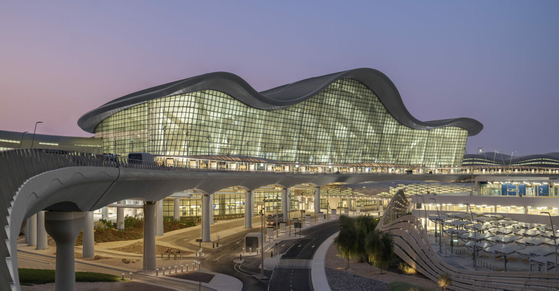 Zayed International Airport.