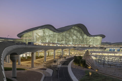 Zayed International Airport.