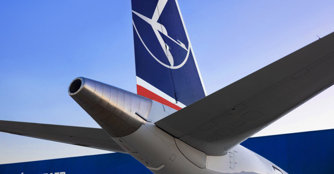 Embraer ist eng mit der polnischen Luftfahrt verbunden. Nicht nur über E-Jets (Foto), die von der polnischen LOT geflogen werden.