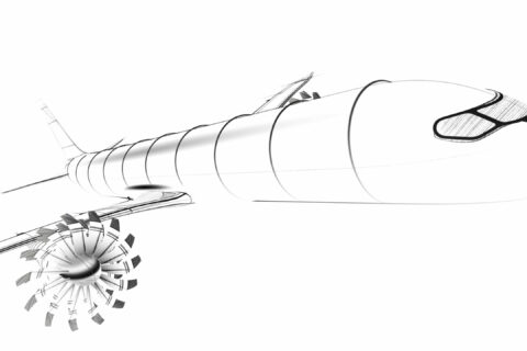 Diese Grafik zeigt das mögliche Design eines künftigen A320-Nachfolgers. 