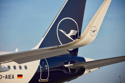 DIe Lufthansa-Maschine konnte in Madrid notlanden.