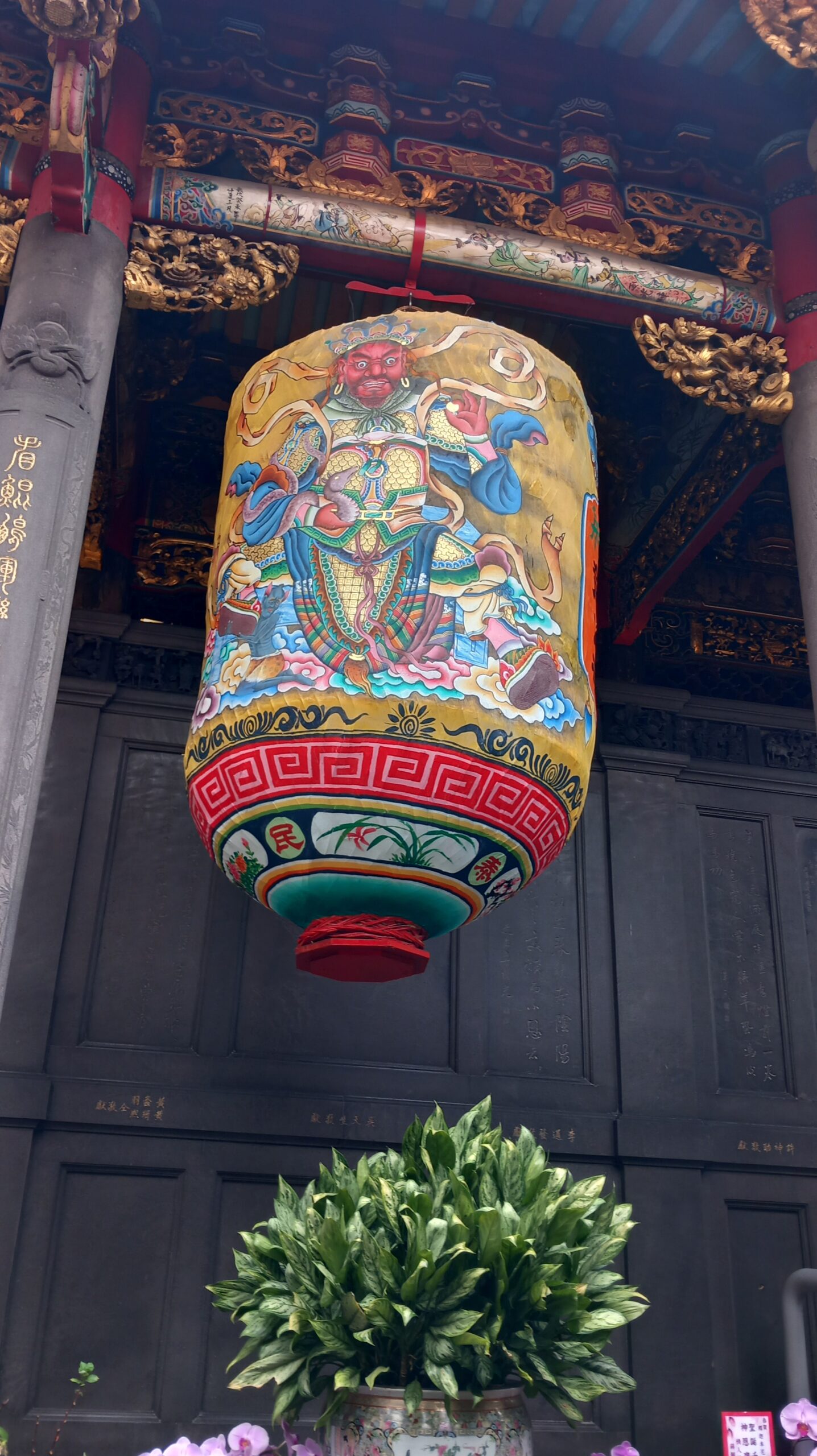 Einblicke in den Longshan-Tempel.  Bild: Wolfgang Borgmann