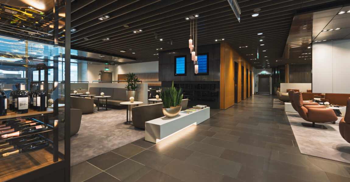 Wiedereröffnung der First Class Lounge der Lufthansa.
