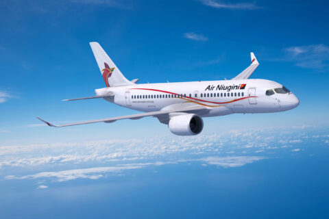 Air Niugini bereitet sich auf die Indienststellung erster A220 vor. Jetzt wurden zwei weitere A220-100 fest bestellt.