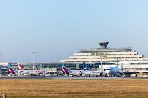 Flughafen Köln/Bonn.