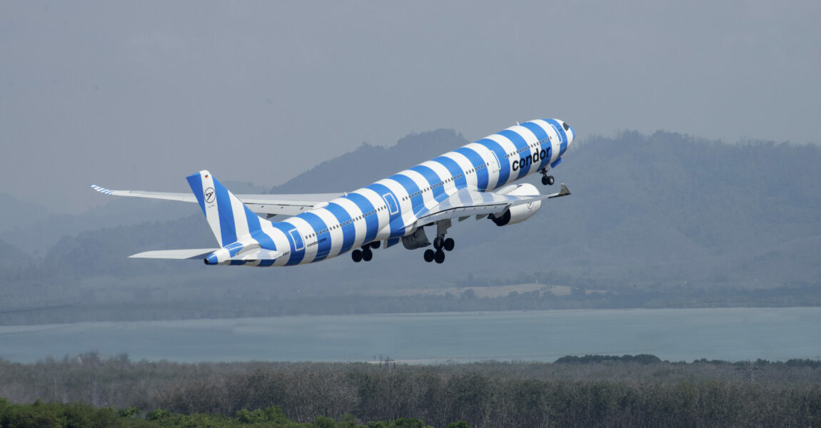 Auf Langstrecken-Flügen setzt Condor nur noch A330- 900 ein. Insgesamt stehen derzeit 18 Airbusse dieses Typs in der Flotte.