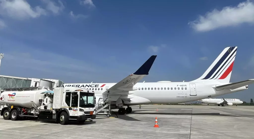 SAF, Airbus, Air France