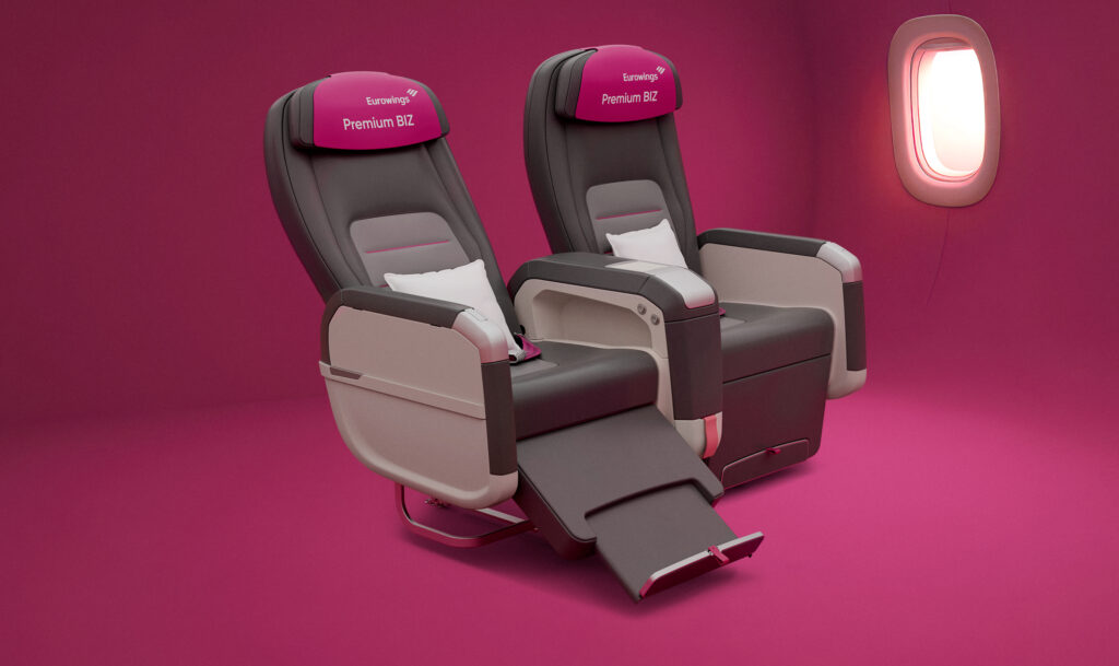 Premium BIZ Seat, Eurowings, Berlin - Dubai