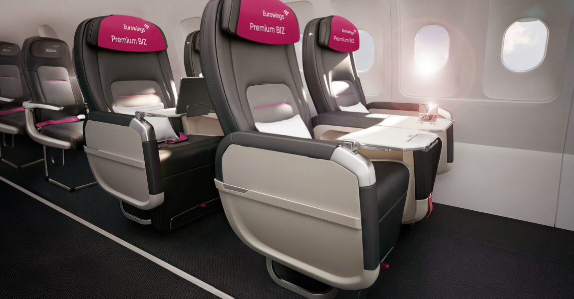 Ab 22. November bietet  Eurowings als erste deutsche Airline eine 