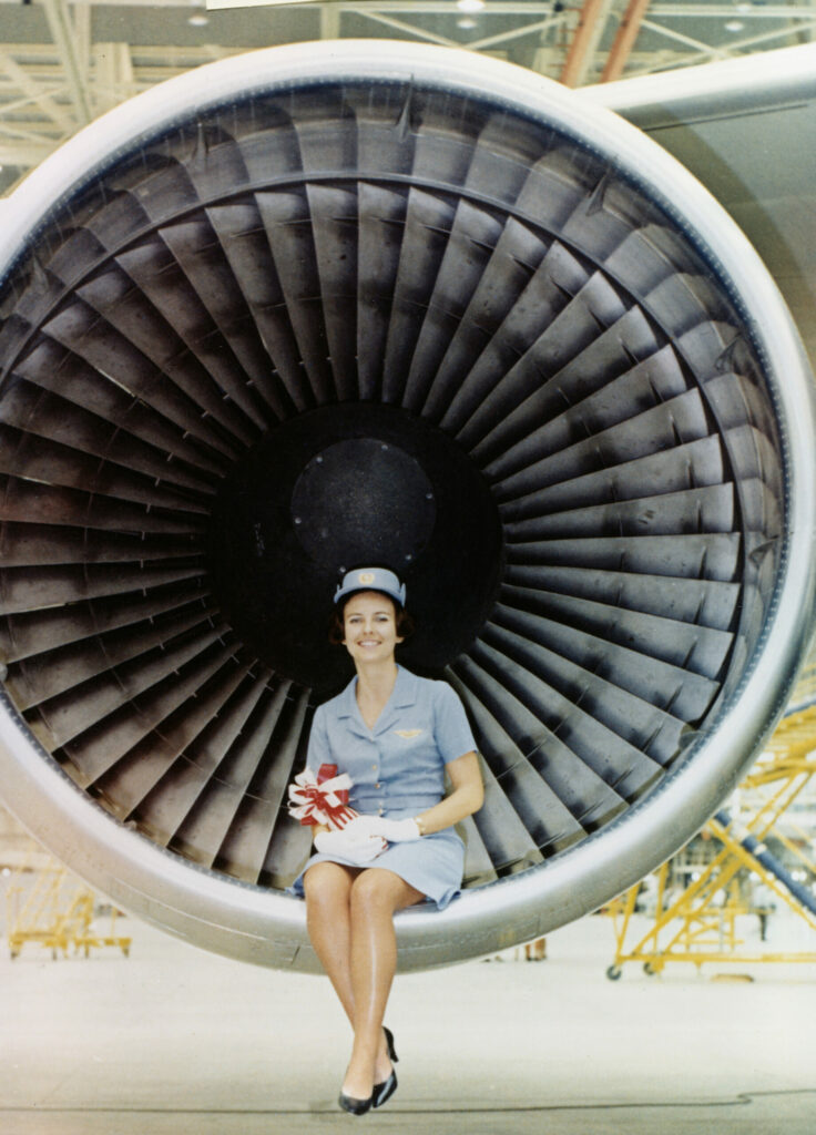 Boeing 747, Triebwerk, JT9D, SAS