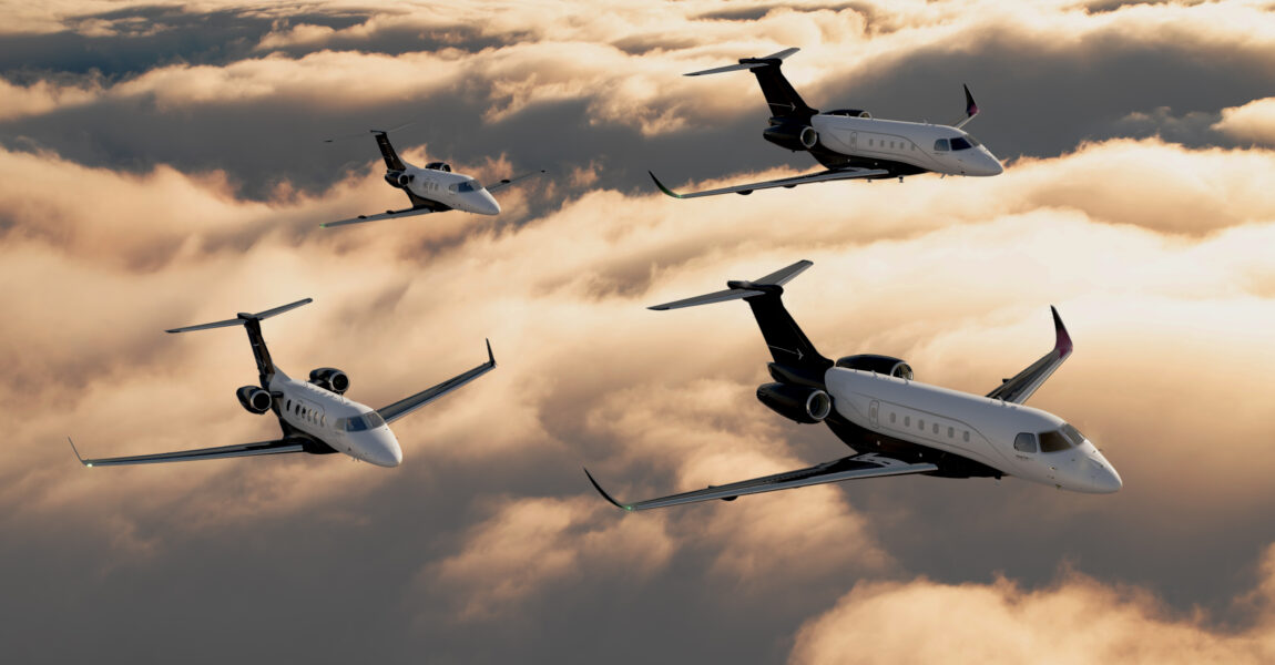 Embraer hat 2.000 Businessjets ausgeliefert und damit einen Meilenstein erreicht. 