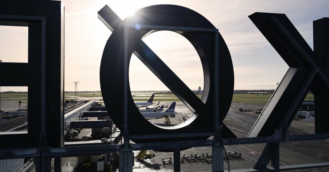 Am Flughafen Kopenhagen kam es am Montag zu etlichen Flugausfällen.