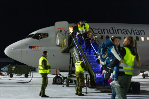 Am 9. Dezember 2024 evakuierte SAS mit ihrer Boeing 737-700 schwerverletzte Erwachsene und Kinder aus dem Gaza-Streifen. 