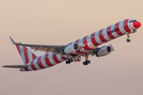 Am 5. November hebt die Boeing 757-300 das letzte Mal für Condor ab.