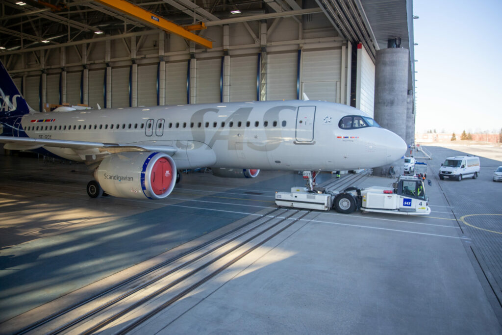 Die Nachfolge als MEDEVAC-Jet tritt bald eine A320neo der SAS an.