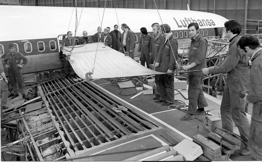 Wing Life Extension Programm, Lufthansa, Lufthansa Technik, Boeing 707, Harald Claasen