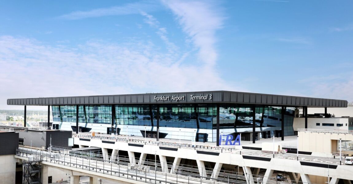 Die Tests am neuen Terminal 3 am Flughafen Frankfurt beginnen 2026.