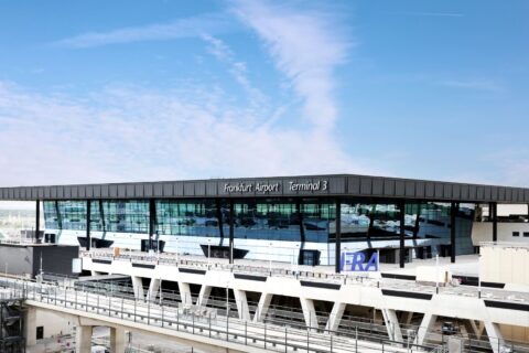 Die Tests am neuen Terminal 3 am Flughafen Frankfurt beginnen 2026.