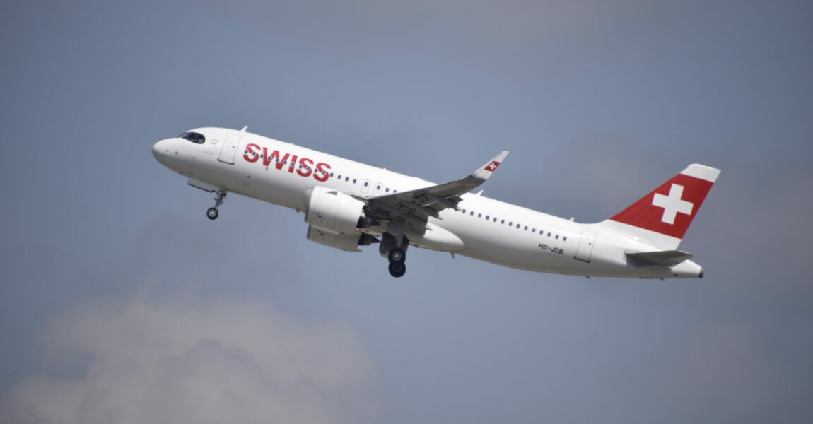 A320neo von Swiss.