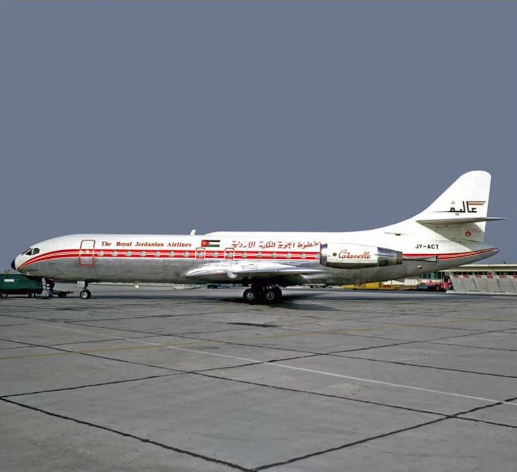 ALIA Royal Jordanian, Caravelle