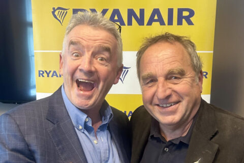 AERO-INTERNATIONAL-Mitarbeiter Kurt Hofmann unterhielt sich mit Michael O‘Leary, CEO der Ryanair Group.