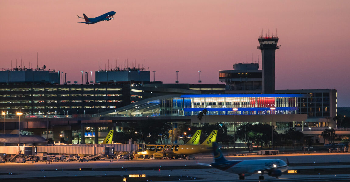 Auch in Tampa im US-Bundesstaat Florida normalisierte sich am Montag wieder die Lage.
