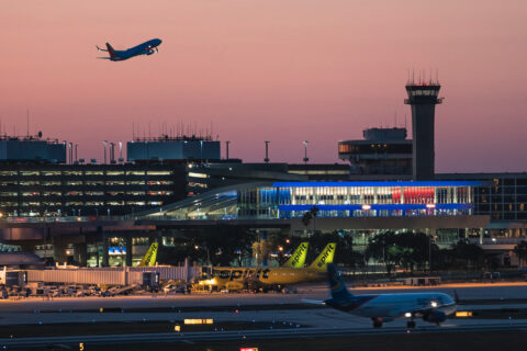 Auch in Tampa im US-Bundesstaat Florida normalisierte sich am Montag wieder die Lage.