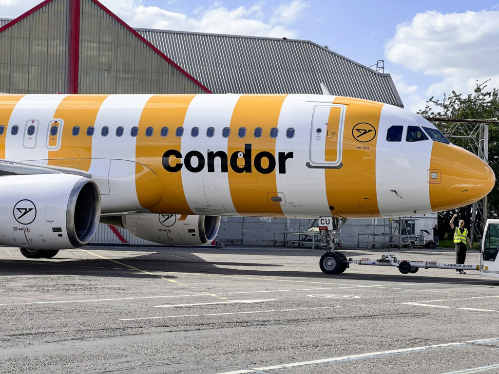 A320, Condor, Streifenlook, Flugzeugtypen