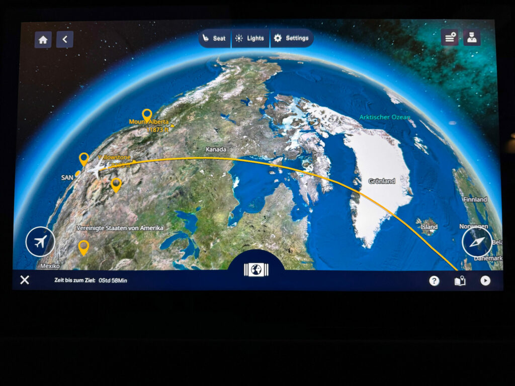 Lufthansa Flug San Diego