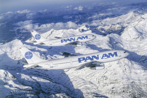 Die 1927 gegründete Pan Am setzte bis zu ihrem Grounding im Jahr 1991 auch die Airbus-Muster A300 und A310 ein.