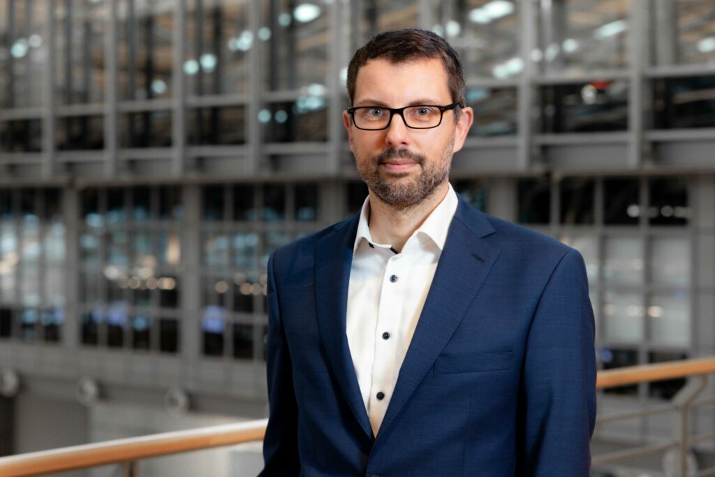 David Liebert Leiter Aviation am Flughafen Hamburg.