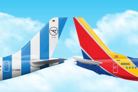 Partnerschaft zwischen Condor und Southwest Airlines.