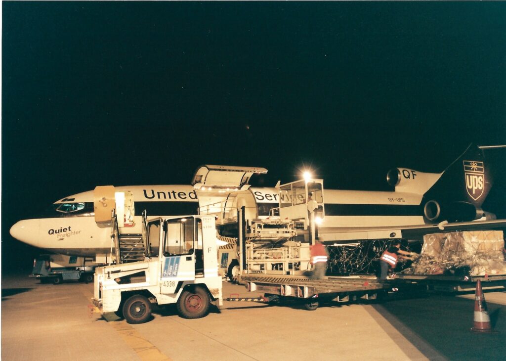 Boeing 727 Quiet Freighter, UPS