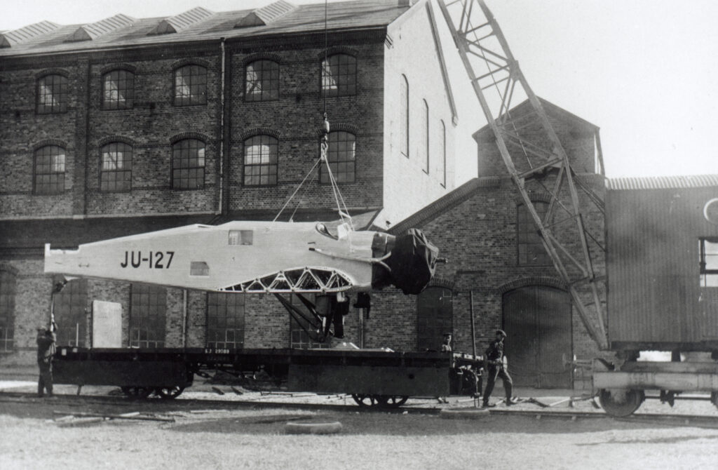 Junkers W34, Limnhamn, Junkers