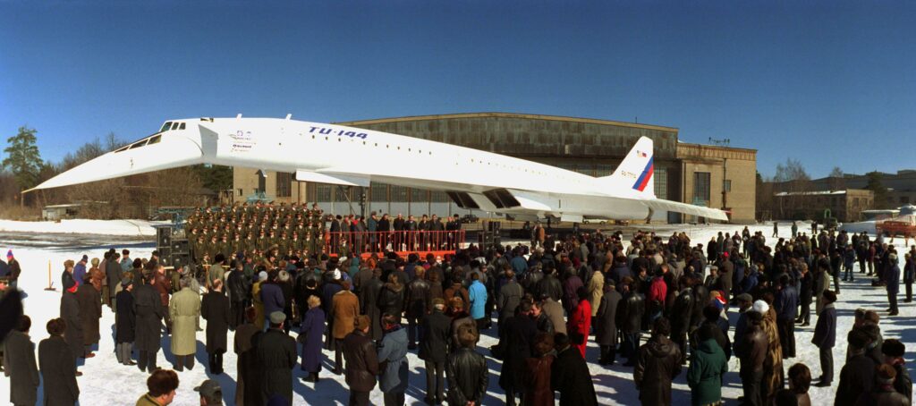 Roll-Out, Tu-144LL, März 1996