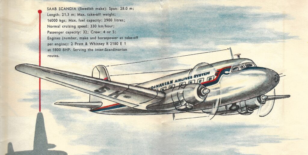 Saab 90, Scandia, SAS
