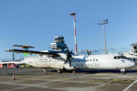 Braathens Regional hatte diesen Winter drei ATR 72-600 im Wetlease für Austrian eingesetzt.