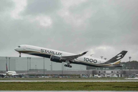 Die erste A350-1000 für STARLUX.