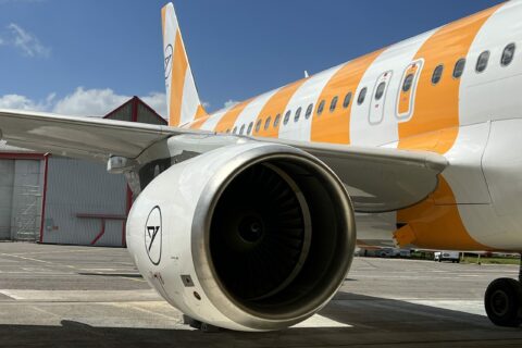 Condor fliegt mit einer A320 nach Kairo.