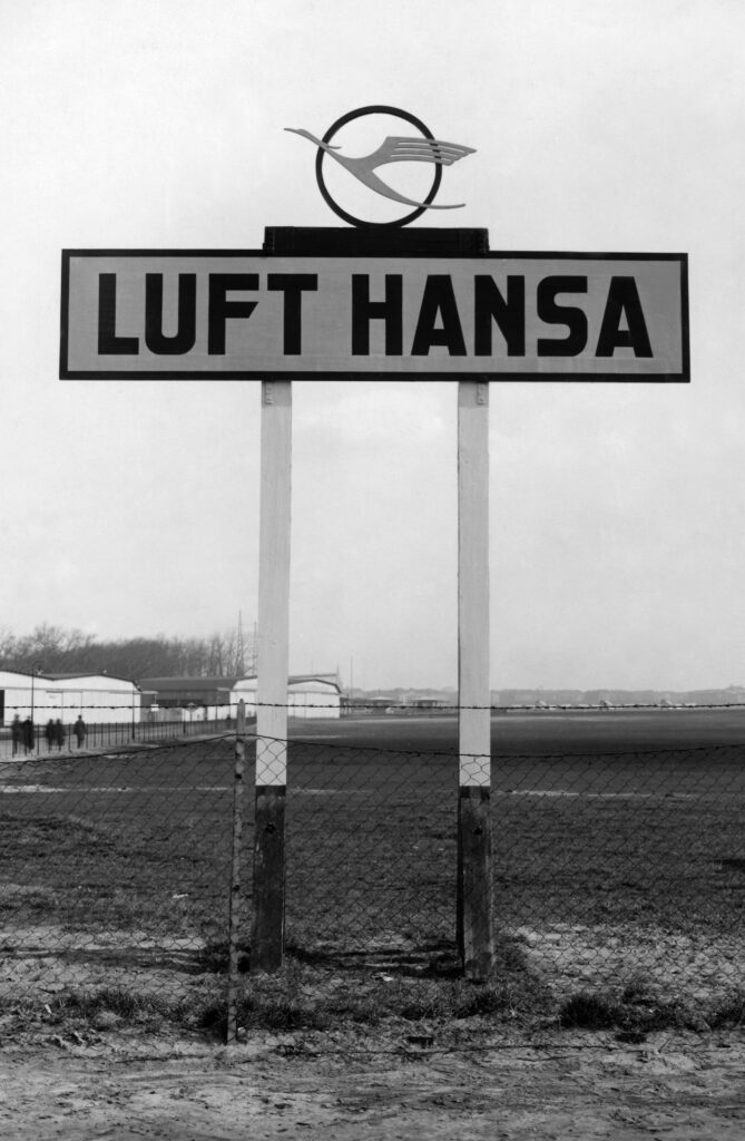 Luft Hansa, 1926, Kranich-Lufthansa, Kranich-Logo