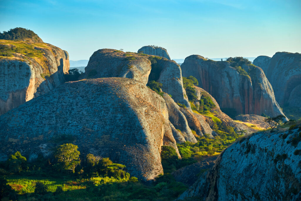 Die Pedras Negras in Angola.