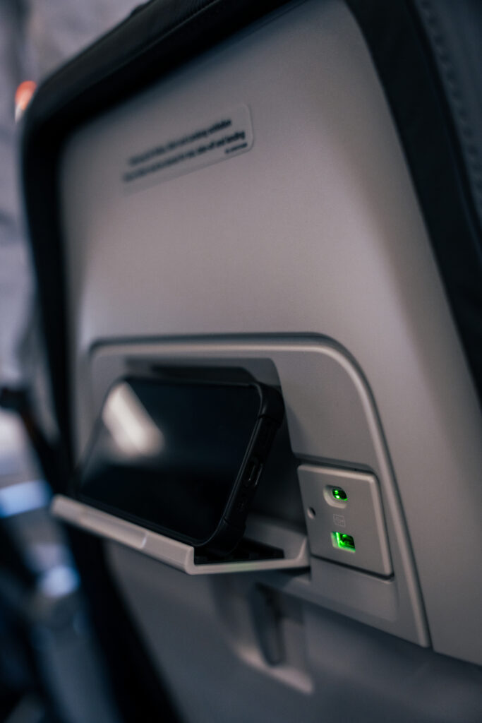 Lufthansa A320 Kabine