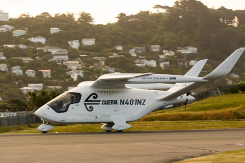 Air New Zealand Elektroflugzeug