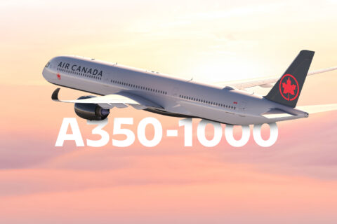 A350-1000 von Air Canada.